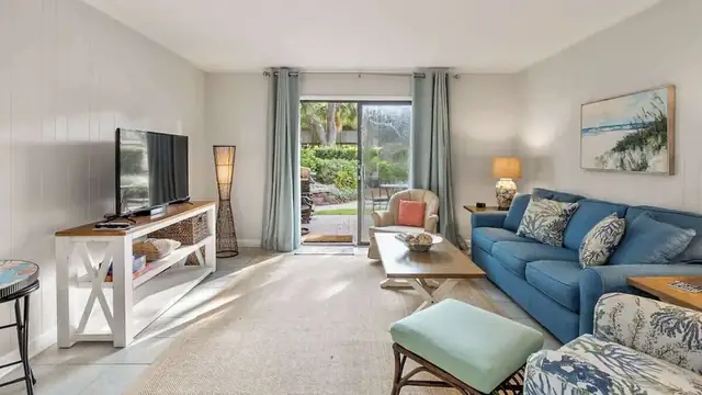 Living room at Ocean Club Villas 10